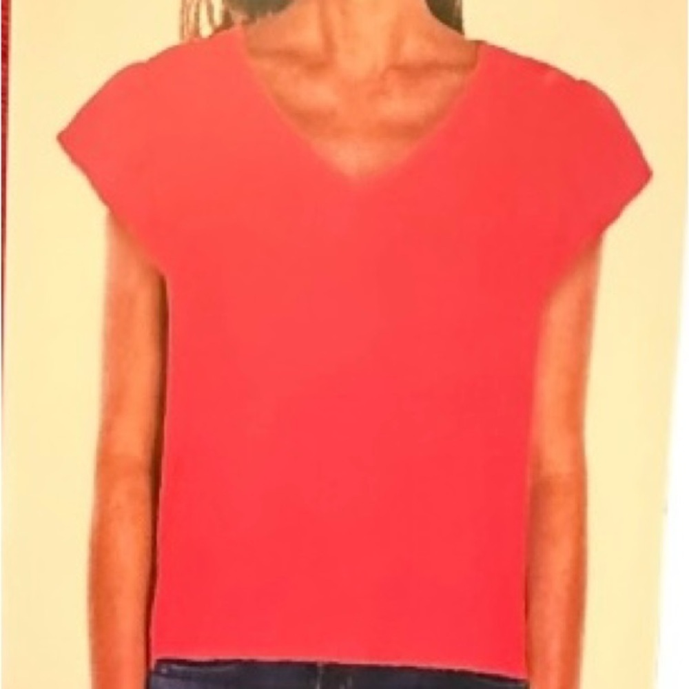 Three Dots Fuschia Top nwt